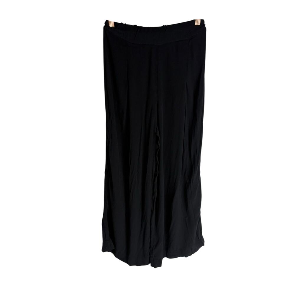 Aritzia Wilfred Wide Leg Crop Pants High Rise Lightweight Minimalist Casual S
